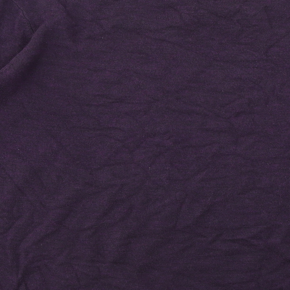 M&Co Womens Purple   Pullover Jumper Size XL