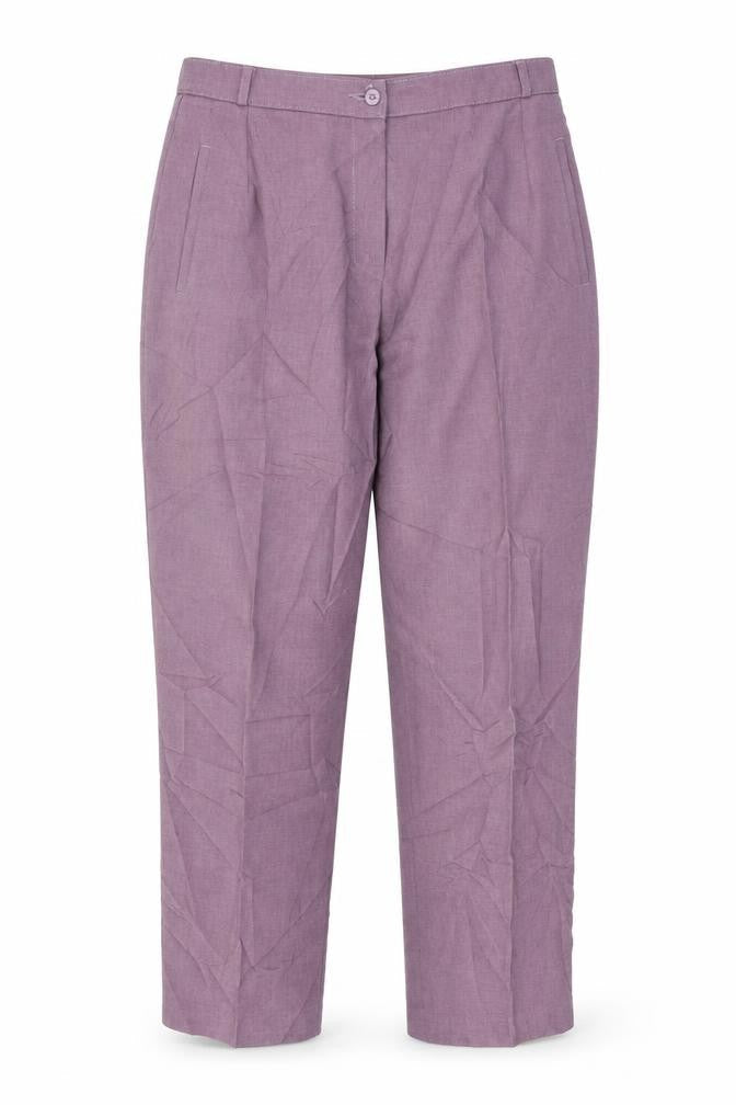 Marks and Spencer  Womens Purple   Trousers  Size 14 L26 in