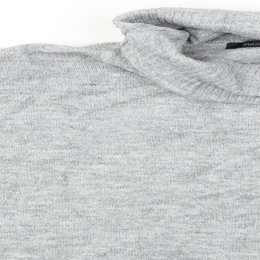 M&Co  Womens Grey   Pullover Jumper Size 12