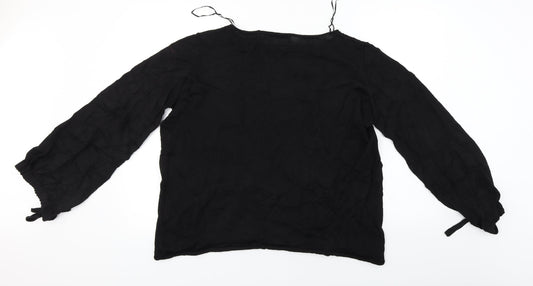 Zara  Womens Black   Pullover Jumper Size S