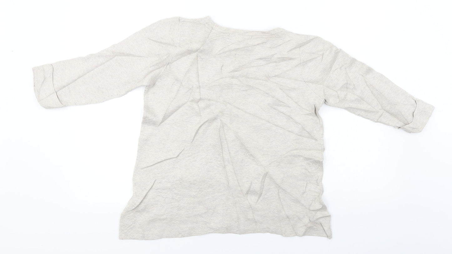 Marks and Spencer  Womens Beige   Pullover Jumper Size 10
