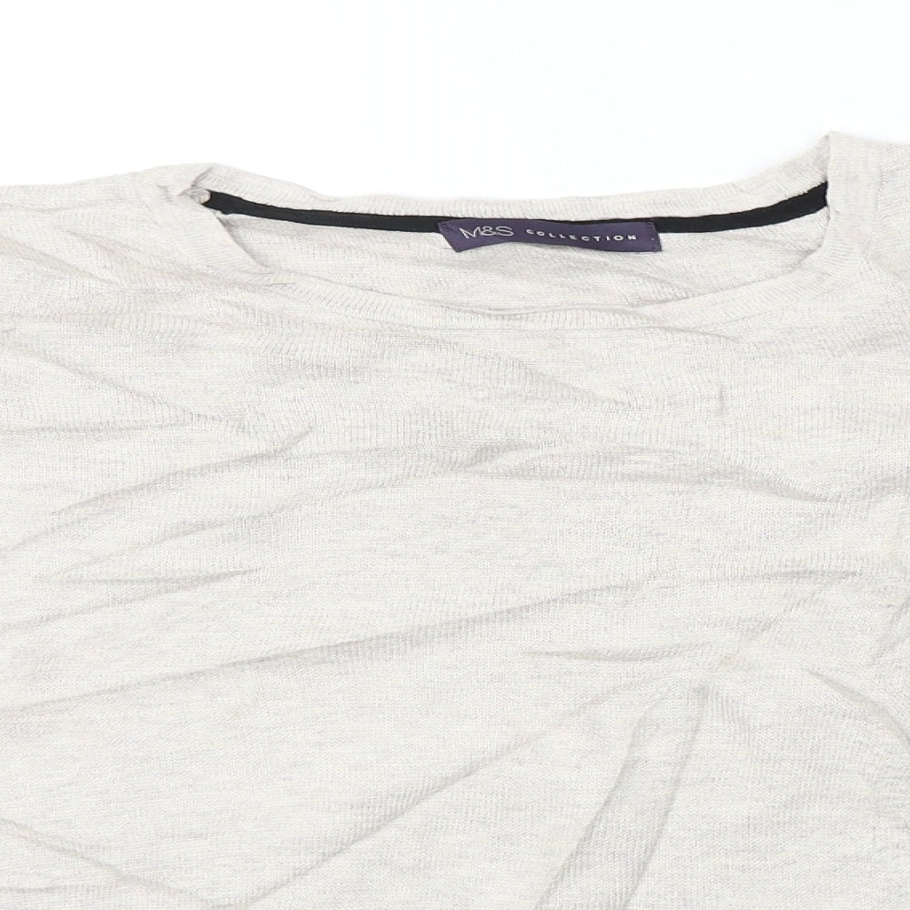 Marks and Spencer  Womens Beige   Pullover Jumper Size 10