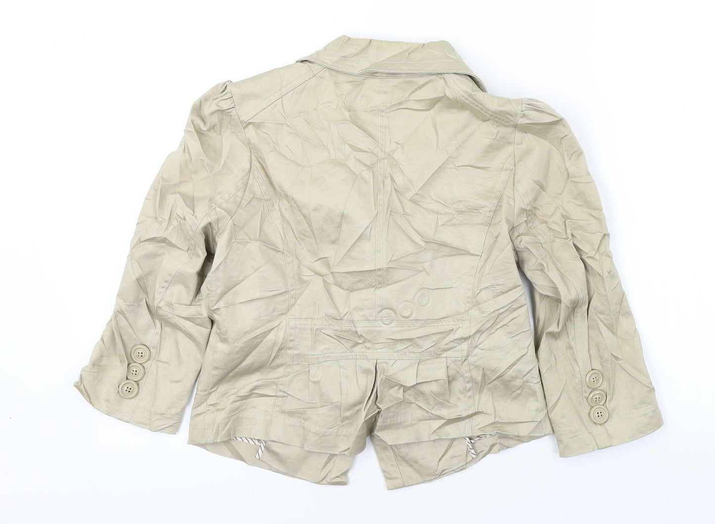 Atmosphere Womens Beige   Jacket Coat Size 10