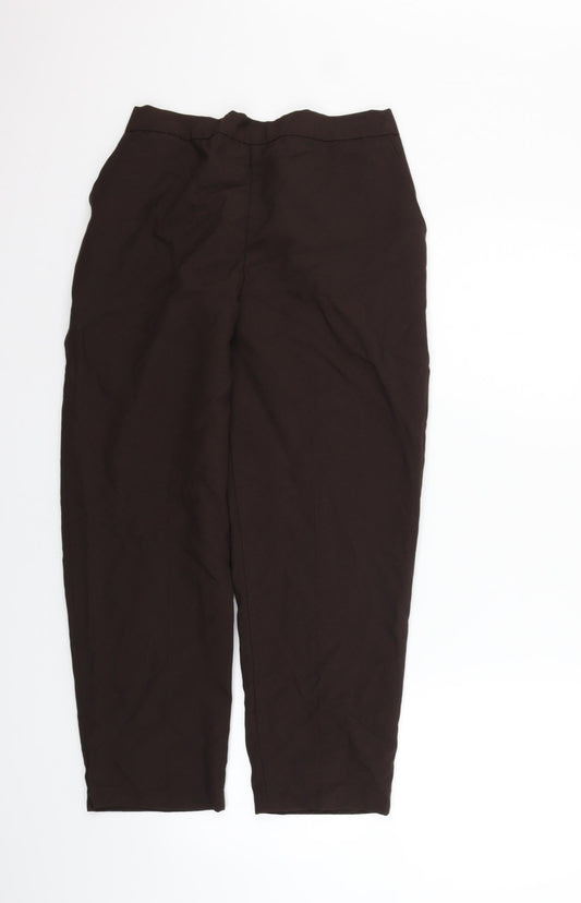 emma Womens Brown   Trousers  Size 16 L25 in
