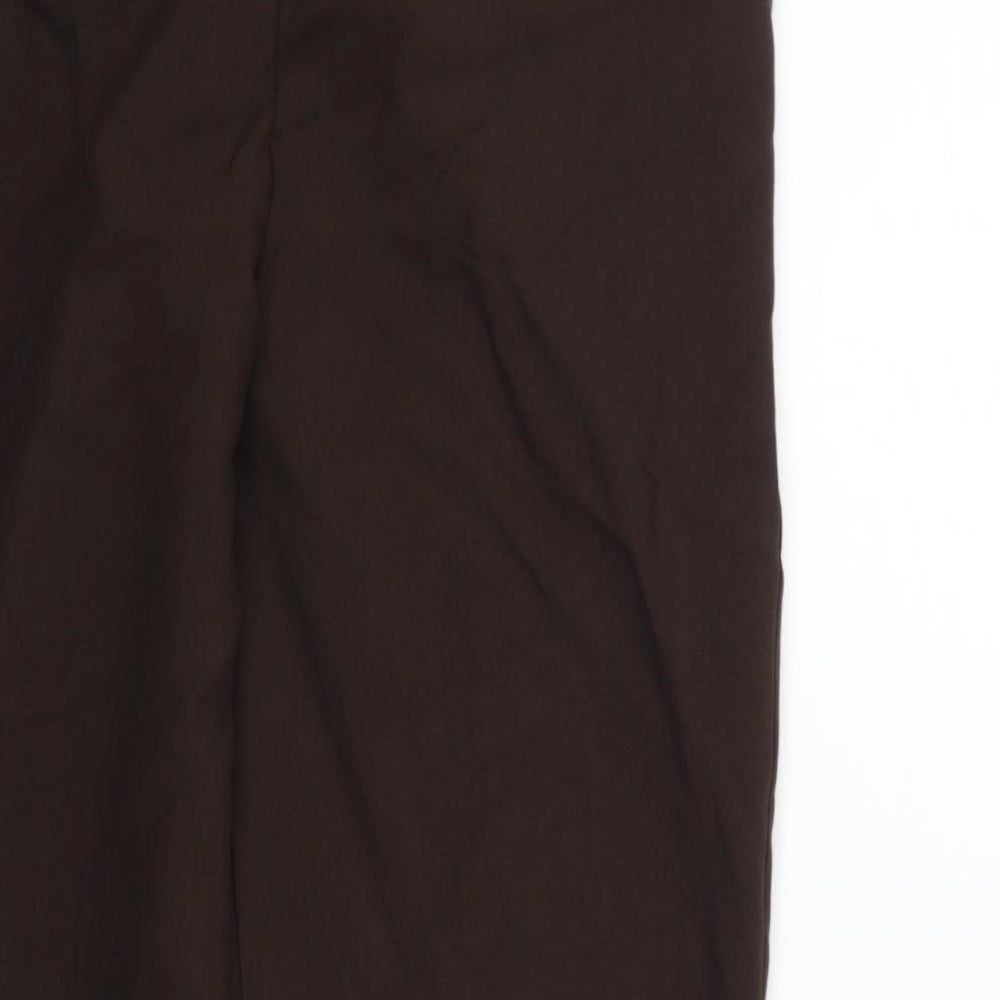 emma Womens Brown   Trousers  Size 16 L25 in