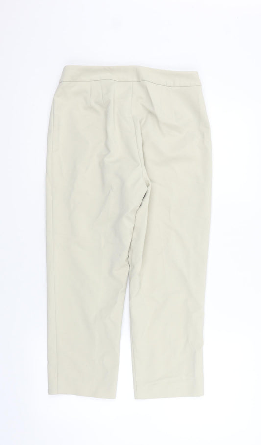 Marks and Spencer Womens Beige   Trousers  Size 12 L24 in