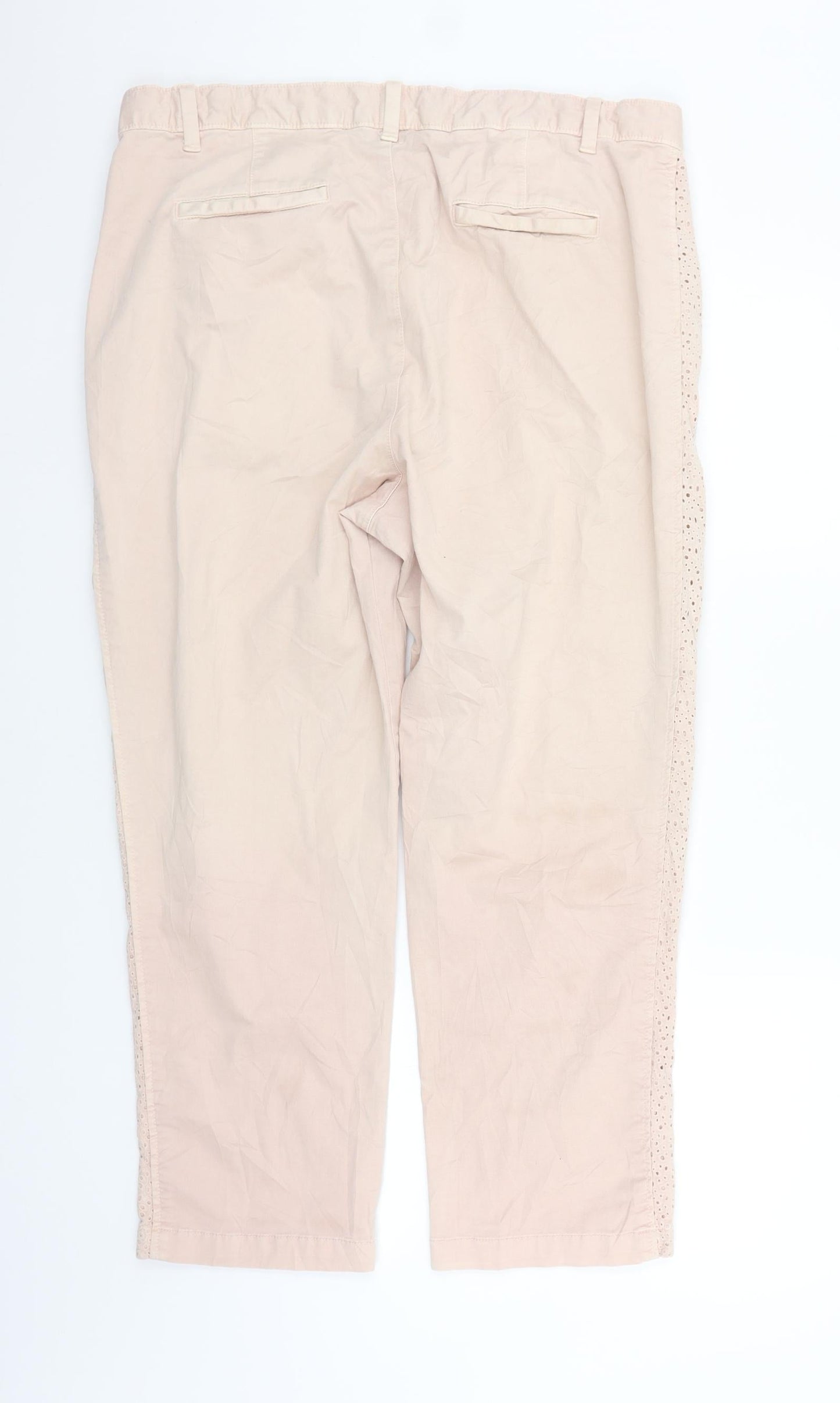 Gap Womens Beige   Trousers  Size 16 L25 in