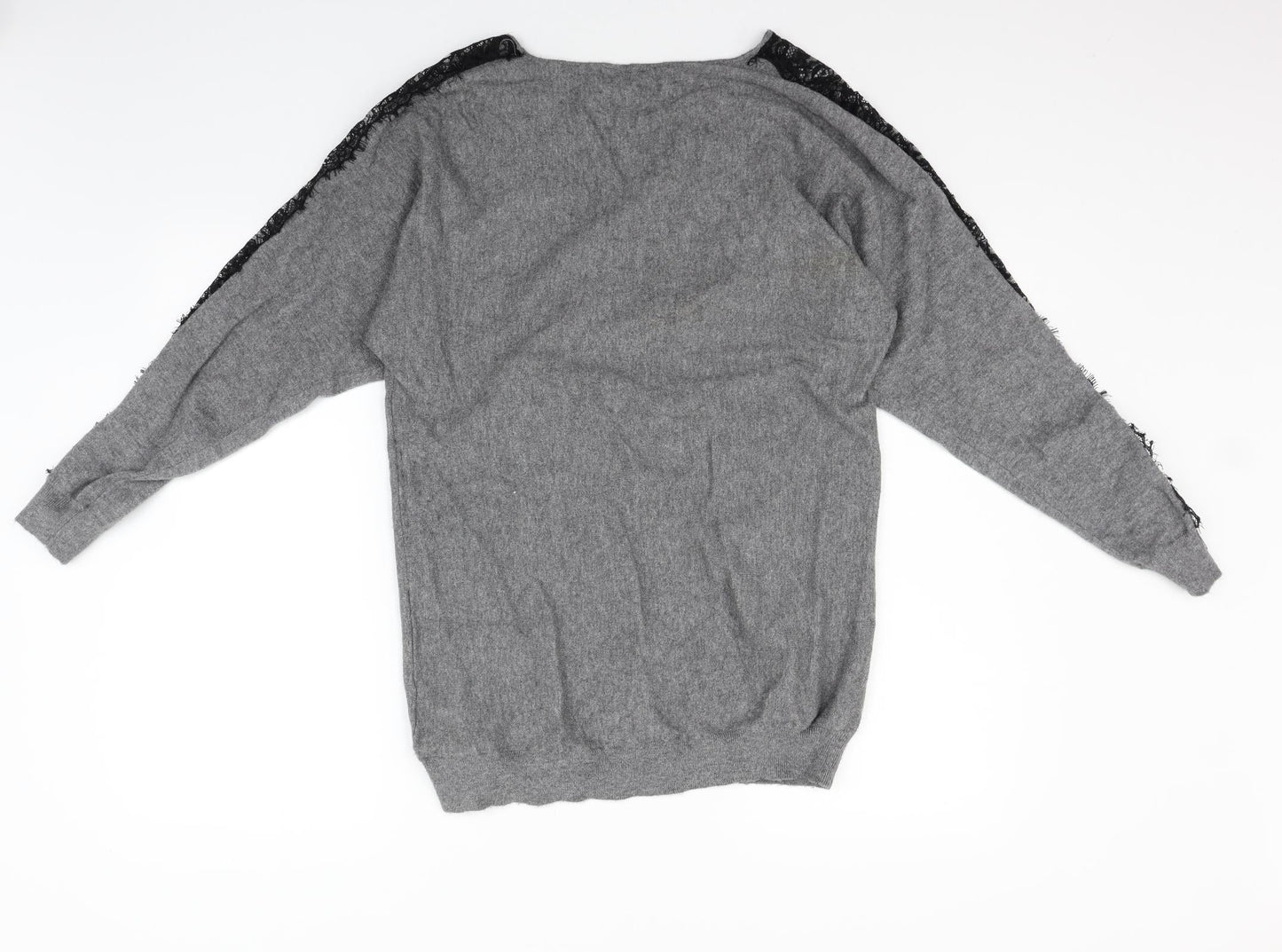 Dorothy Perkins Womens Grey   Pullover Jumper Size 10
