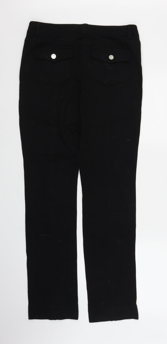 White House Womens Black   Trousers  Size 6 L30 in
