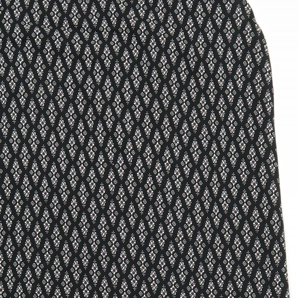 NEXT Womens Black Argyle/Diamond  Shift  Size 12