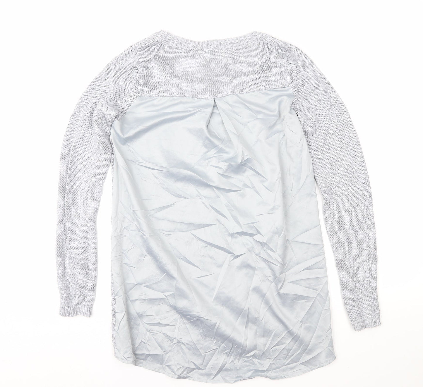 Oasis Womens Grey   Pullover Jumper Size XS