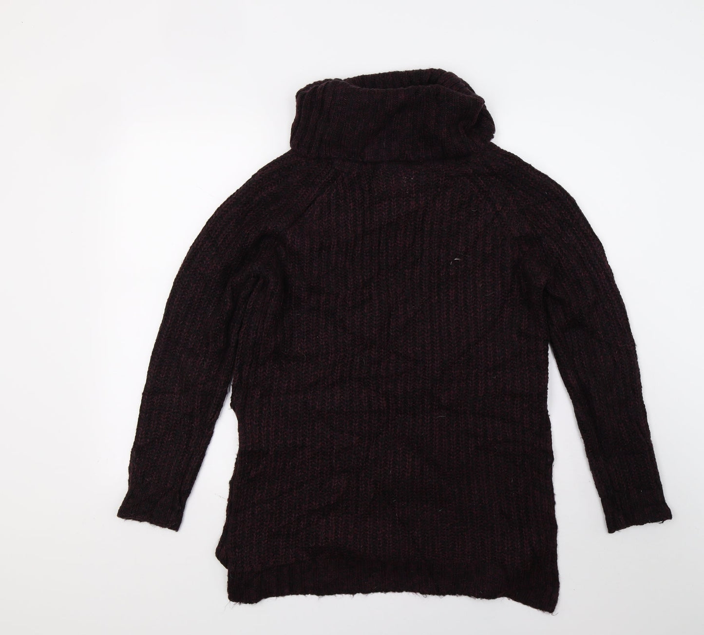 Papaya Womens Red  Knit Pullover Jumper Size S