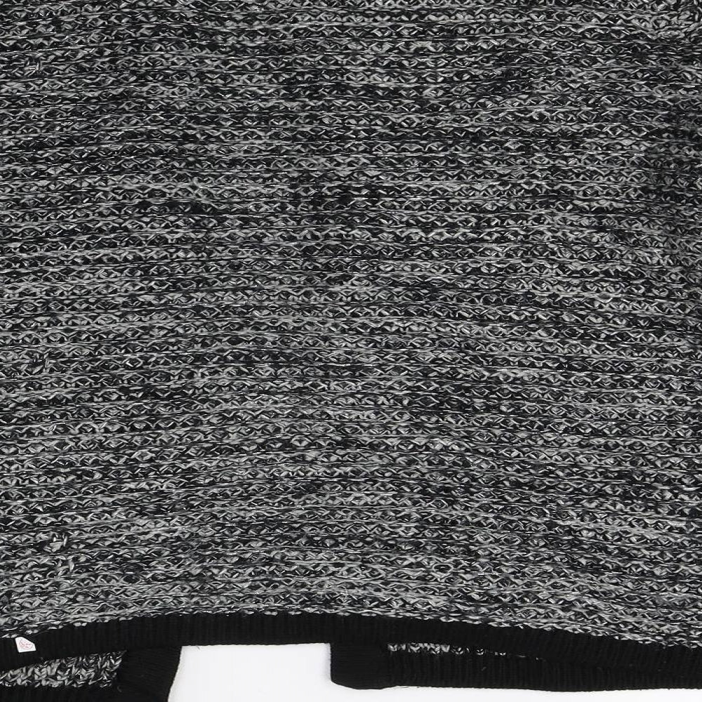Isle Womens Grey  Knit Cardigan Jumper Size M