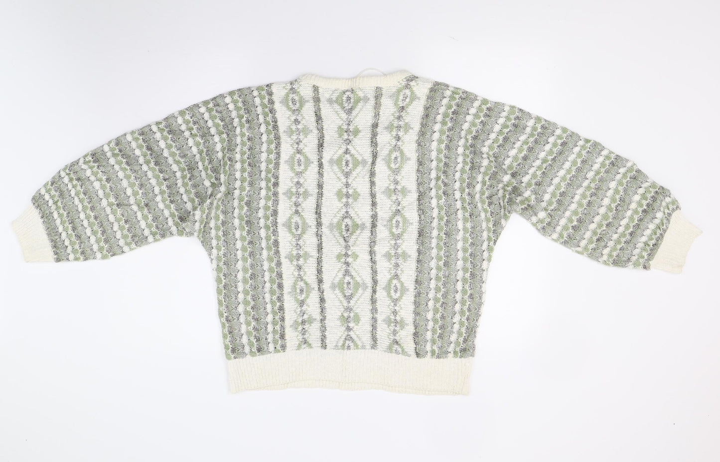 Sixth sench Womens White  Knit Pullover Jumper Size 16