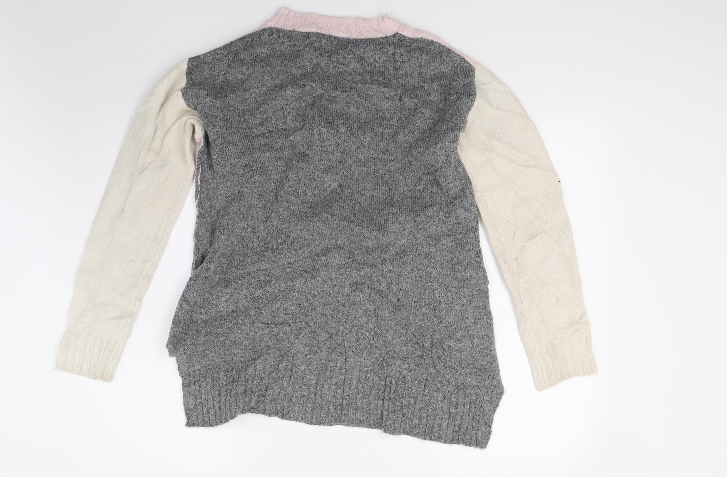 Marks and Spencer Womens Grey   Pullover Jumper Size S