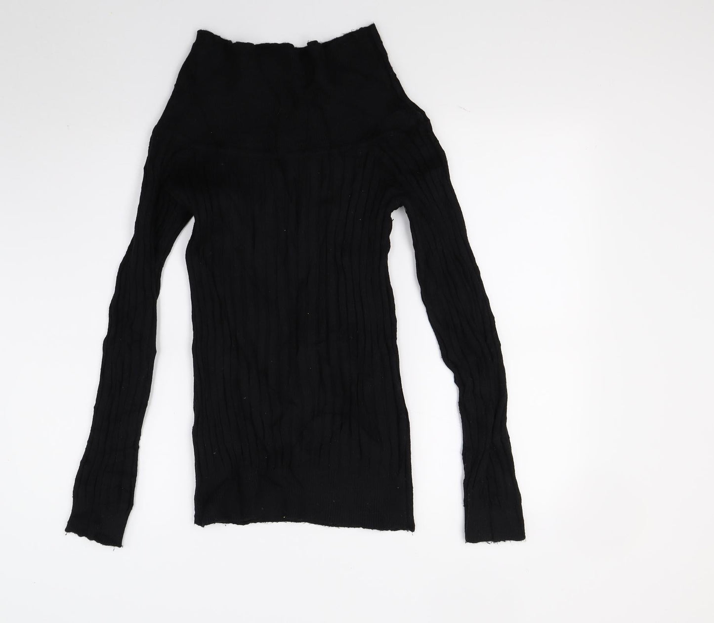 VERO MODA Womens Black  Knit Pullover Jumper Size M