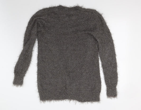 NEXT Womens Grey   Cardigan Jumper Size M