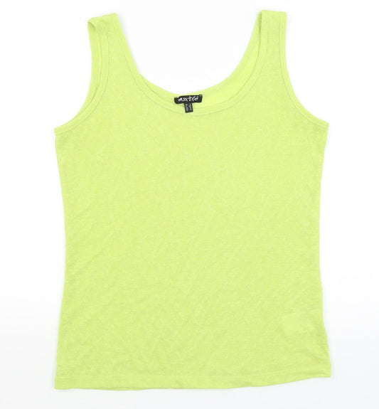 Marble Womens Yellow   Basic Tank Size 12