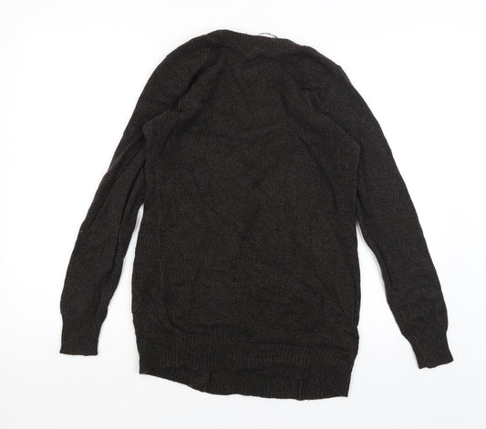 Divided Womens Brown   Cardigan Jumper Size 8