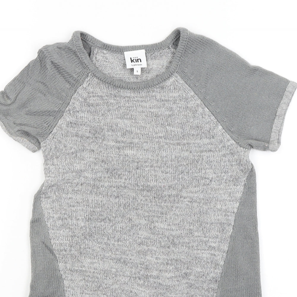 Kin Girls Grey   Basic T-Shirt Size 5 Years