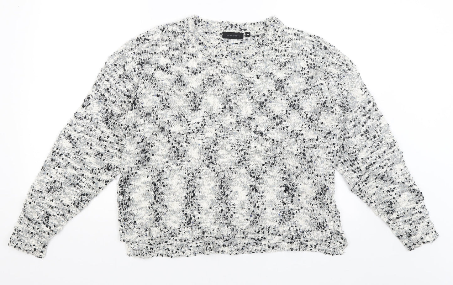 New Look Womens White   Pullover Jumper Size 14