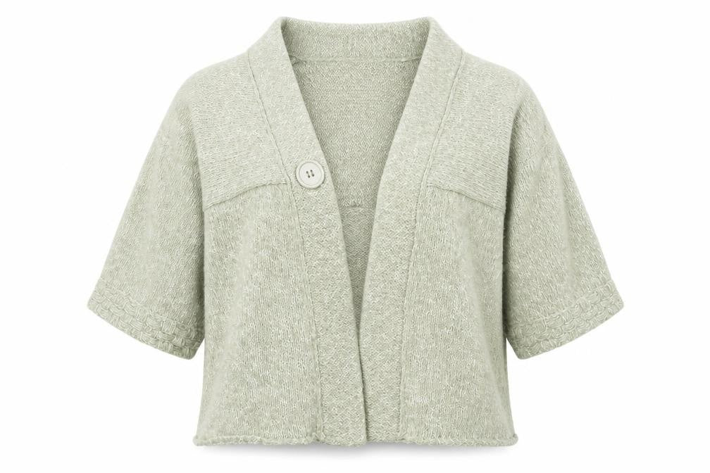 Poppy Womens Green   Cardigan Jumper Size 16