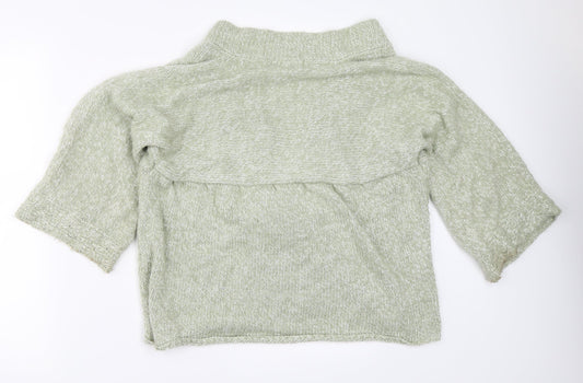 Poppy Womens Green   Cardigan Jumper Size 16