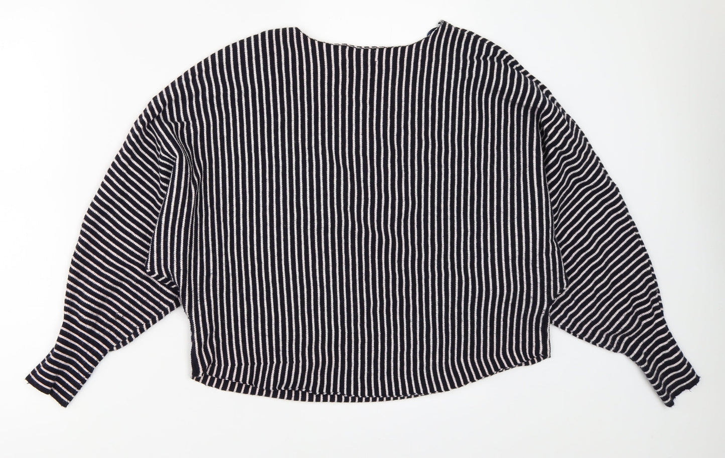 Apricot Womens Blue Striped  Pullover Jumper Size 12