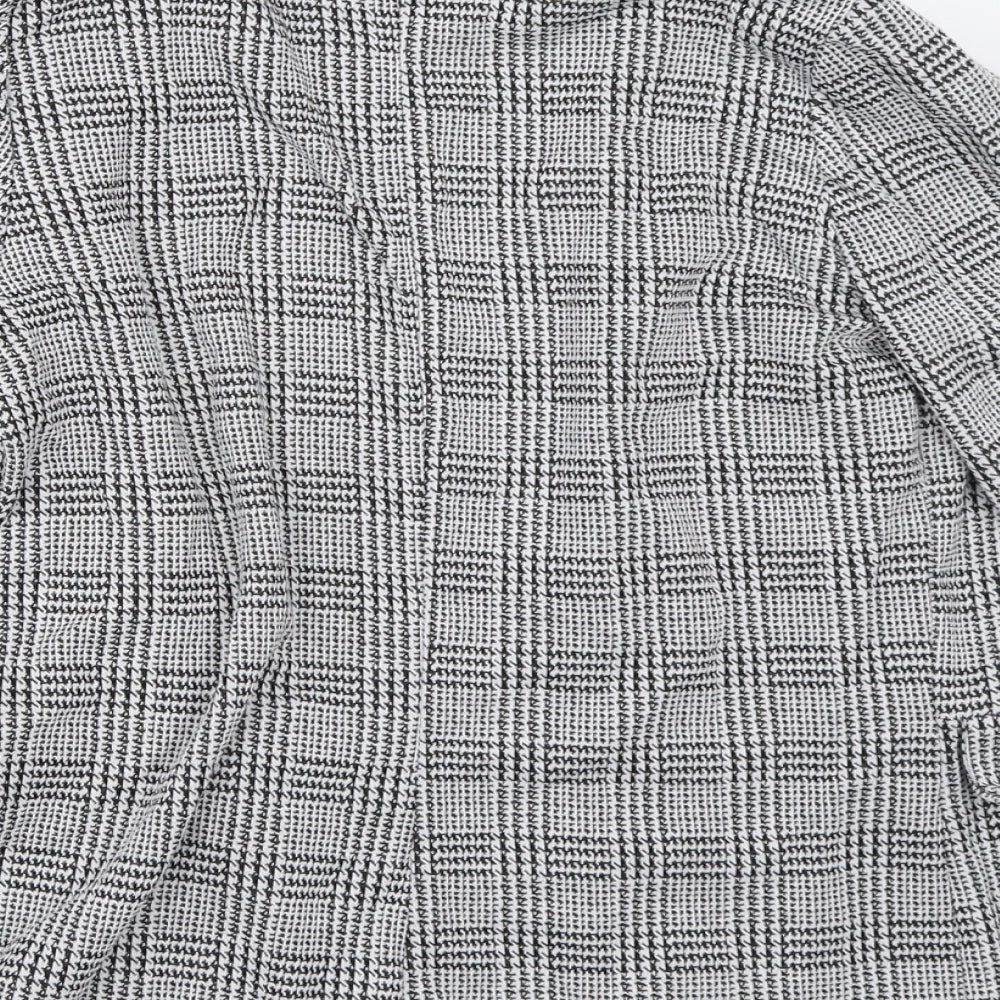 Boohoo Womens Grey   Jacket  Size 10