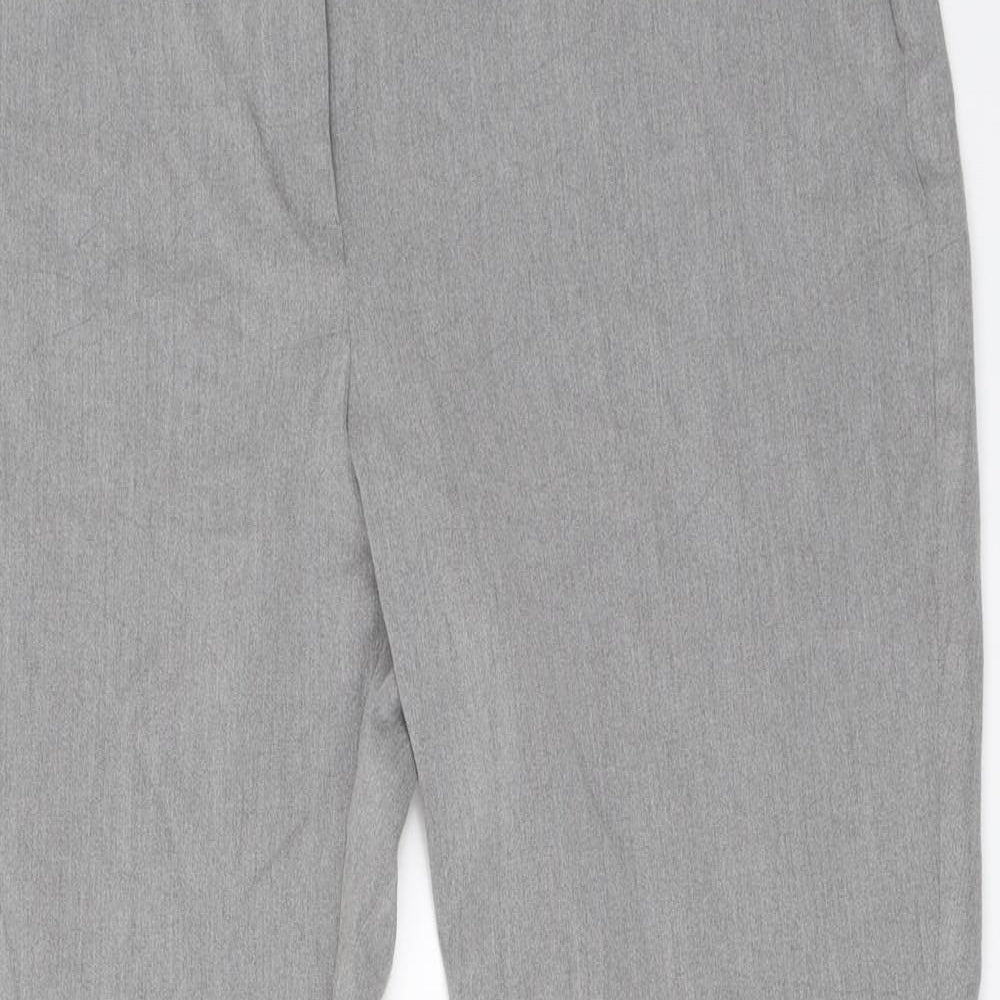 Marks and Spencer Womens Grey   Trousers  Size 16 L27 in