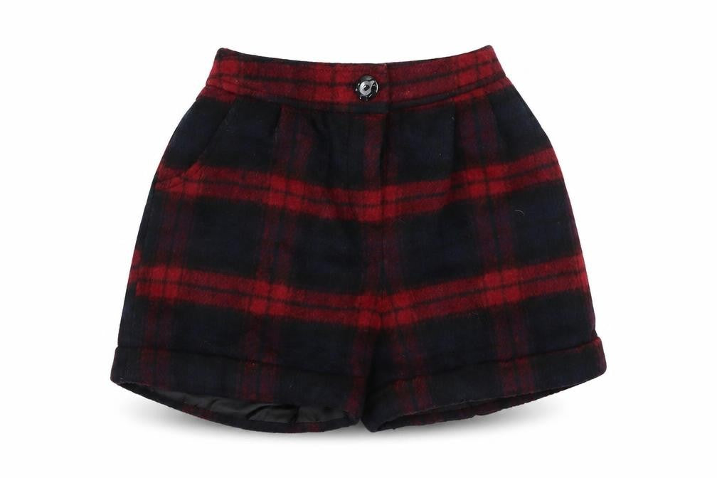 Nutmeg Girls Blue   Hot Pants Shorts Size 9-10 Years