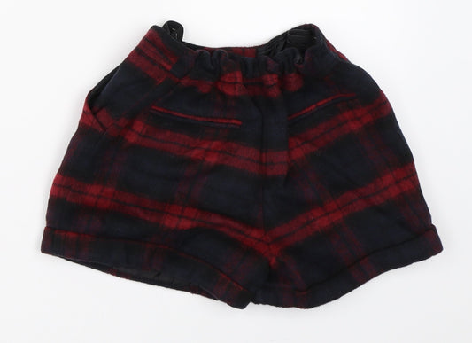 Nutmeg Girls Blue   Hot Pants Shorts Size 9-10 Years