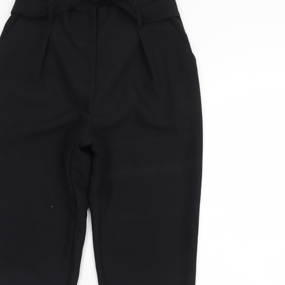 Wallis Womens Black   Dress Pants Trousers Size 10 L28 in