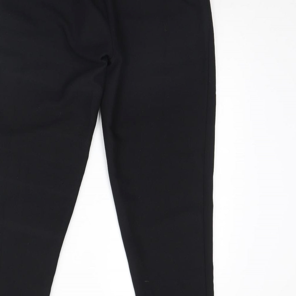 Wallis Womens Black   Dress Pants Trousers Size 10 L28 in