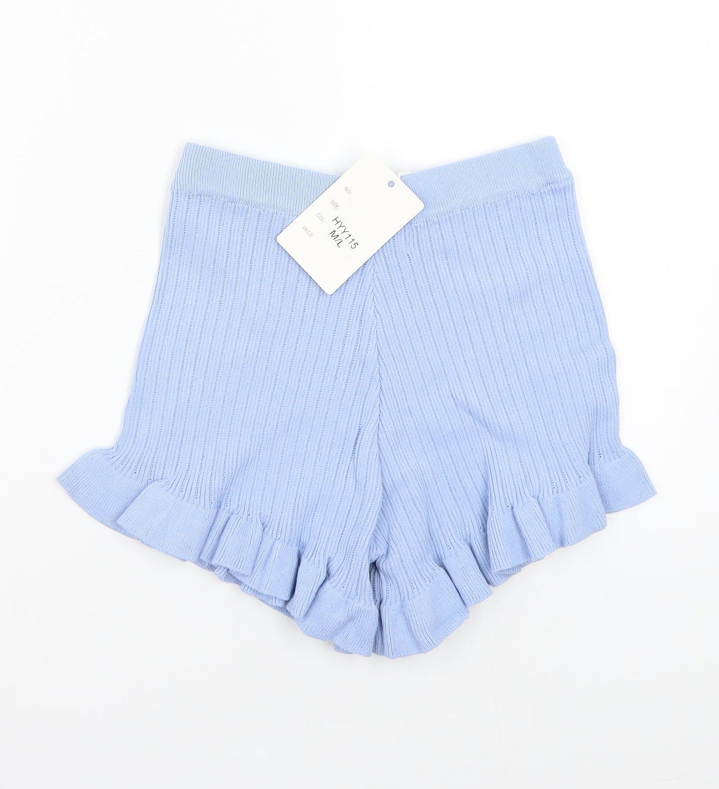 Flamodes Womens Blue   Bermuda Shorts Size M