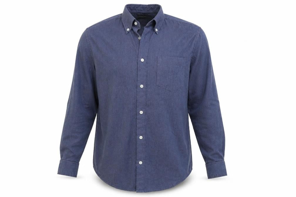 Primark Mens Blue    Button-Up Size M