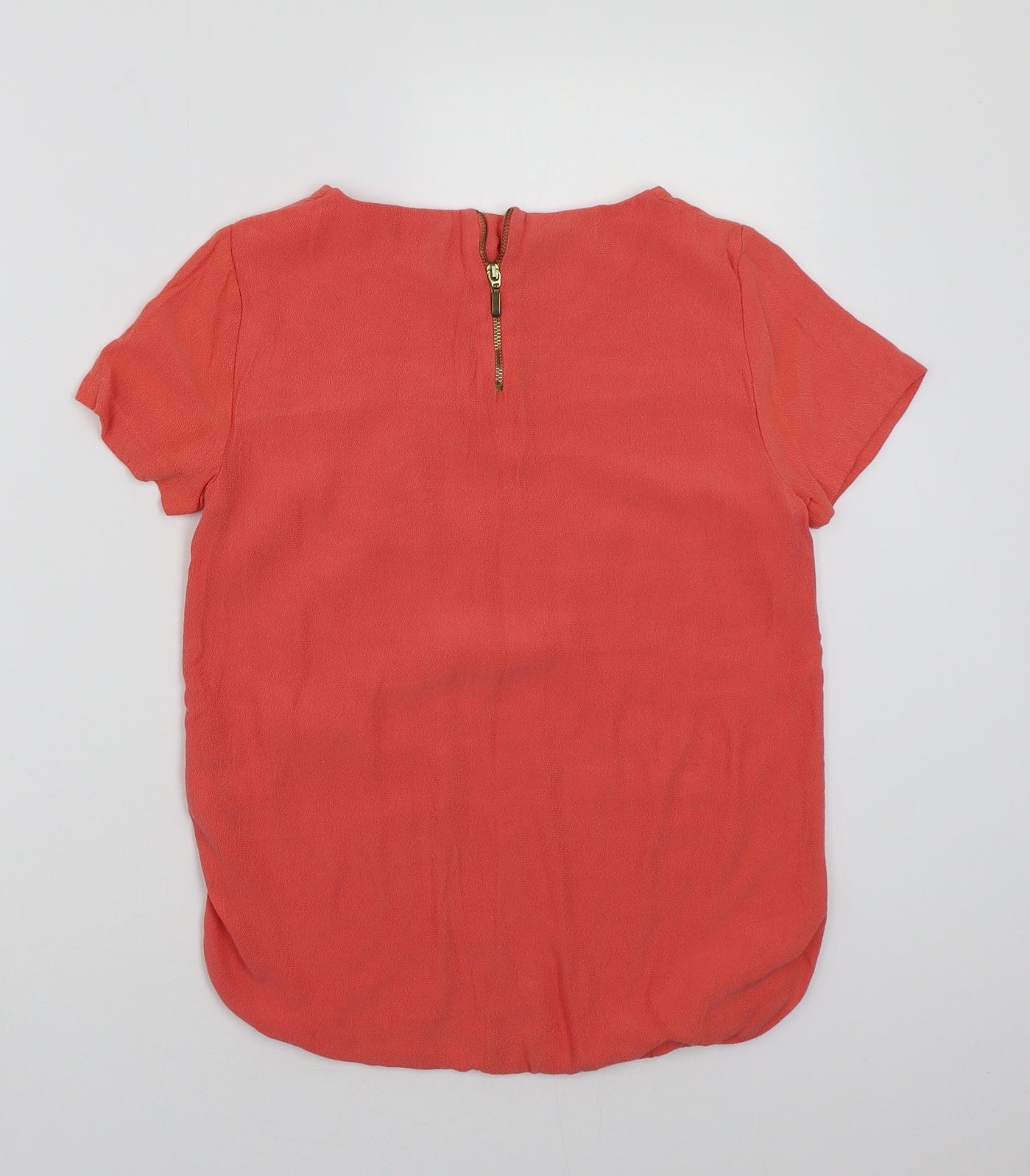Marks and Spencer Womens Red   Basic T-Shirt Size 8