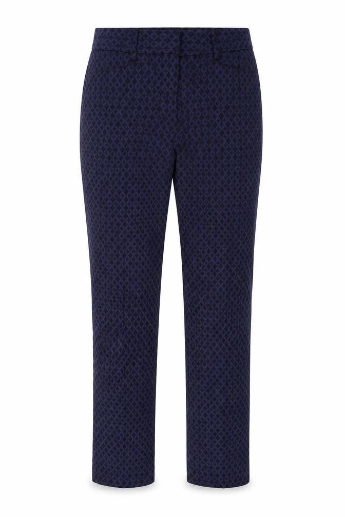Mario Serrani Womens Blue   Trousers  Size 4 L26 in