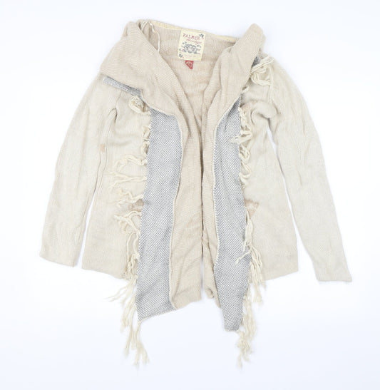 Palmer Heritage Womens Beige   Jacket Coatigan Size S