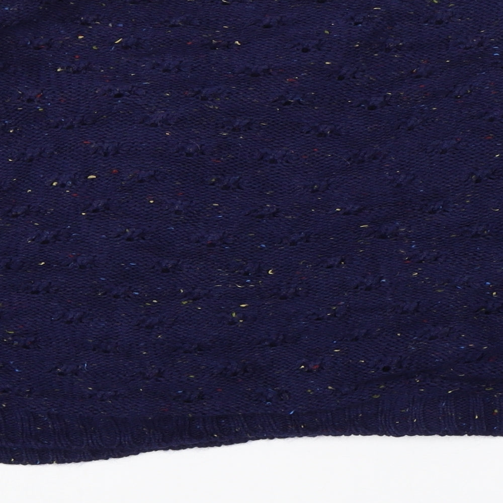 M&Co Womens Blue   Pullover Jumper Size L