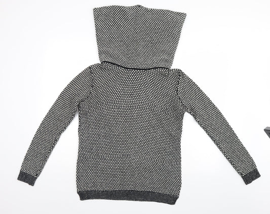 Wallis Womens Grey   Pullover Jumper Size S