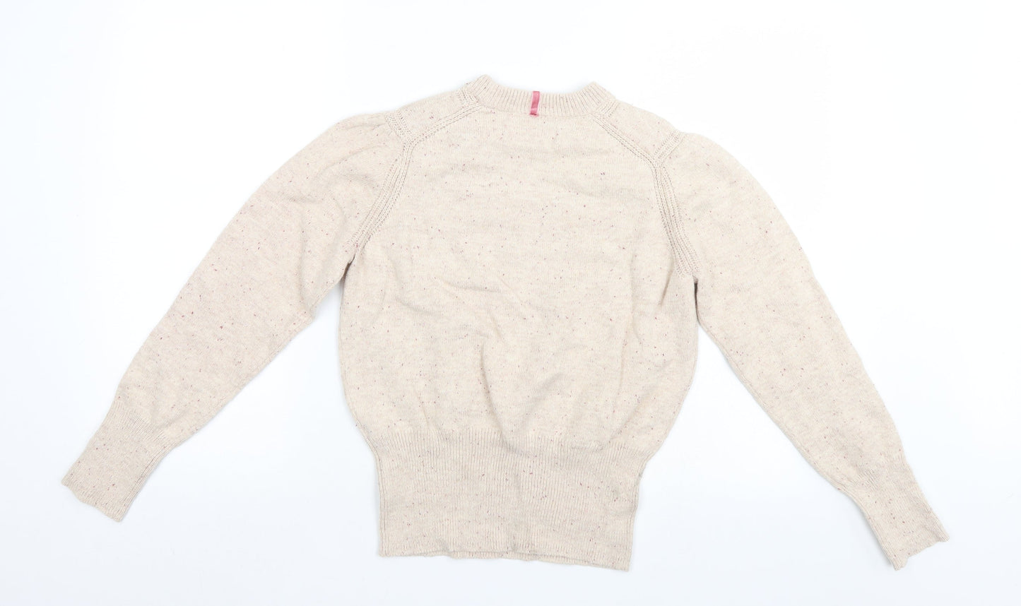 M&S Womens Ivory   Pullover Jumper Size 12