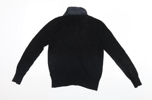 Caroll Womens Black   Cardigan Jumper Size 12
