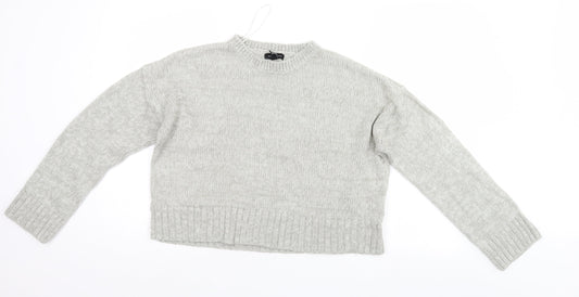 New Look Womens Grey   Pullover Jumper Size M