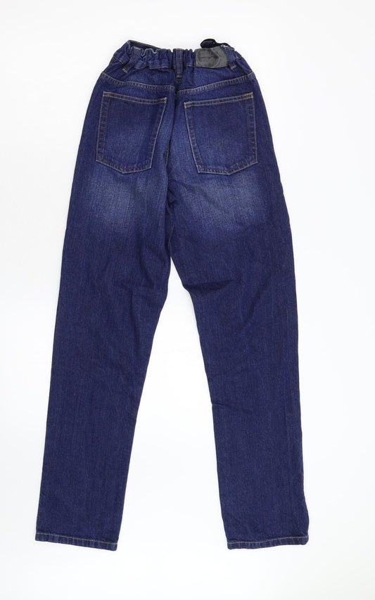 Bloozoo Mens Blue  Denim Straight Jeans Size 16 L29 in