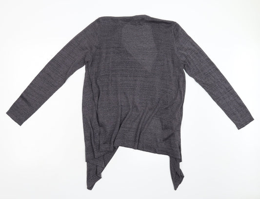 Matalan Womens Grey  Knit Cardigan Jumper Size M