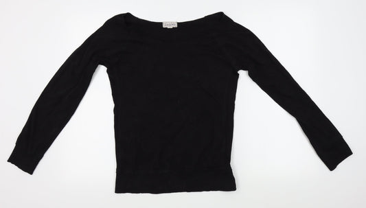 Love me Womens Black   Pullover Jumper Size L