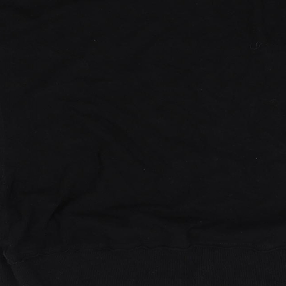Love me Womens Black   Pullover Jumper Size L