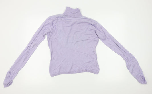 MiM Womens Purple   Pullover Jumper Size M  - size 3