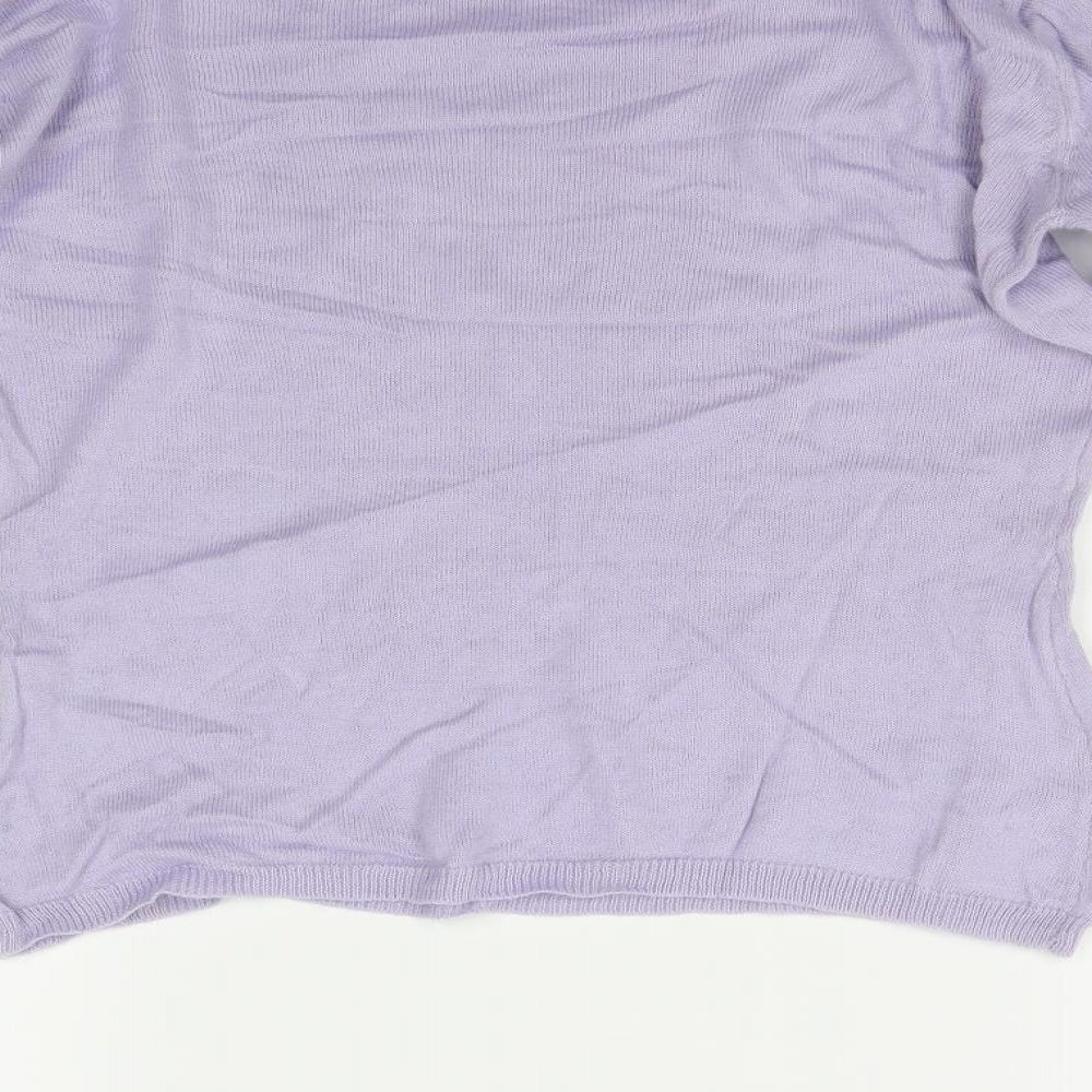 MiM Womens Purple   Pullover Jumper Size M  - size 3